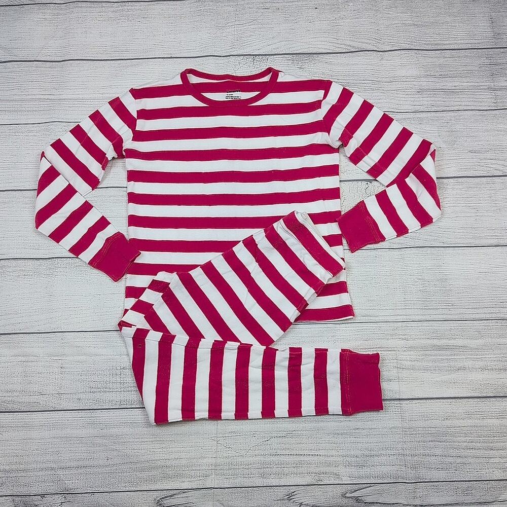 12 Leveret Red Stripe Pajamas